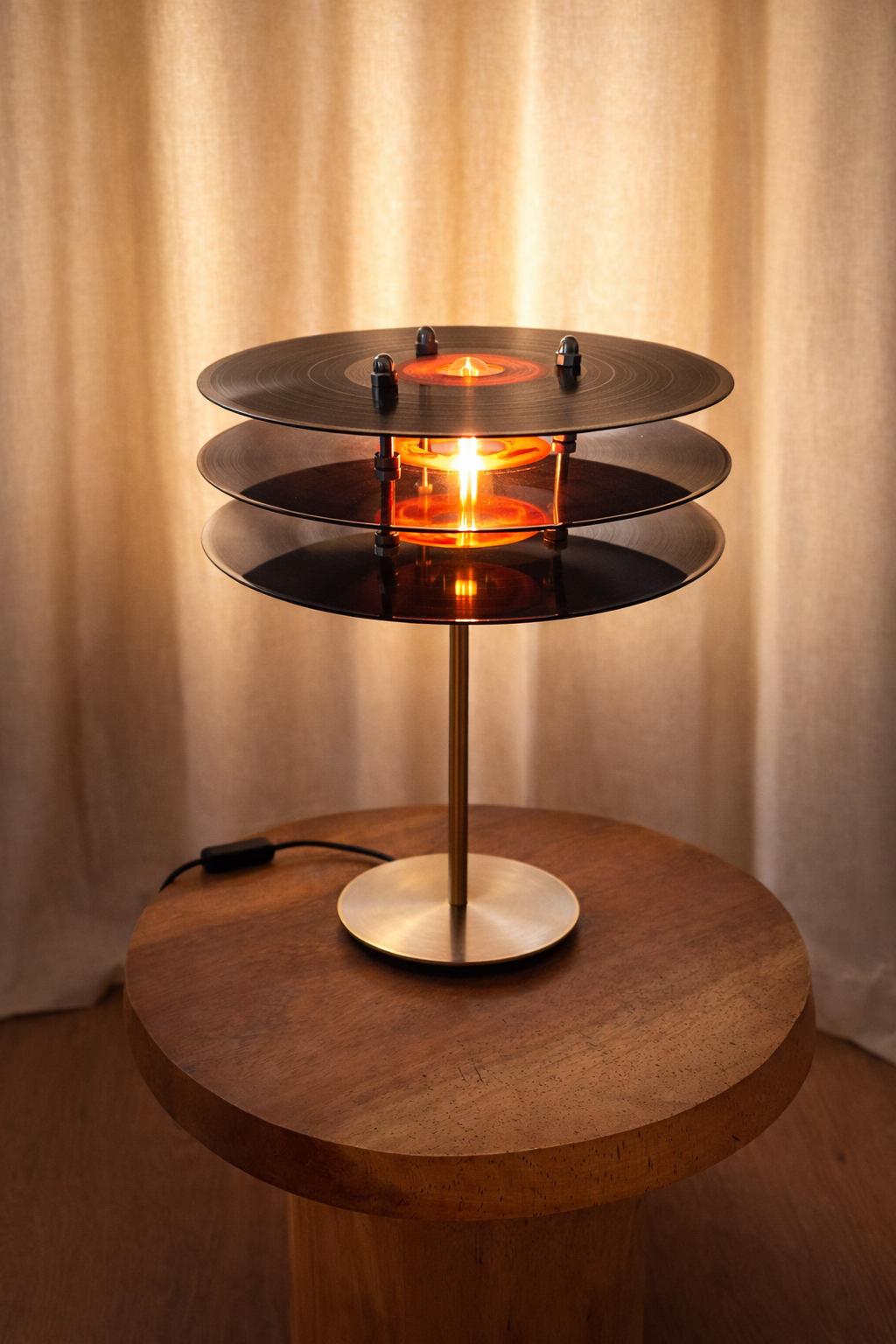 Lampe Vinyle
